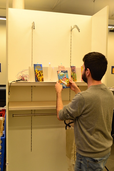 Smart Shelf Test on UbiCALab lab 2013